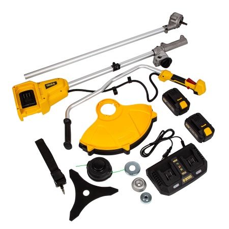 Триммер аккумуляторный бесщеточный CBC350-36, Li-ion, 36 В, 350 мм Denzel по цене 28 380 руб. купить в Воронеже.