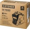 GI-1500 генератор инверторный, 1200 Вт, STEHER по цене 35 750 руб. купить в Воронеже.