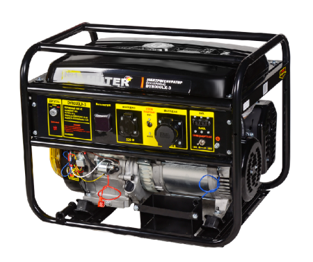 Портативный бензогенератор HUTER DY8000LX-3