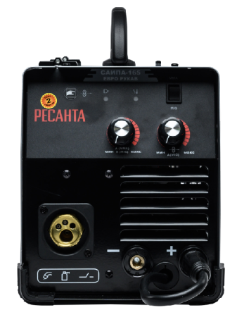 Сварочный полуавтомат Ресанта САИПА-165 Евро рукав (MIG/MAG) по цене 18 490 руб. купить в Воронеже.