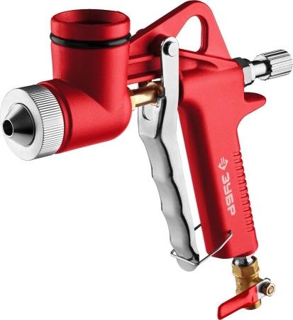Картушный пистолет для штукатурки ЗУБР MKP 600 с верхним бачком, 4, 6, 8мм по цене 3 460 руб. купить в Воронеже.
