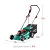 ЗУБР 1700 Вт, ш/с 38 см, сетевая газонокосилка (ГСЦ-38-1700) по цене 12 750 руб. купить в Воронеже.
