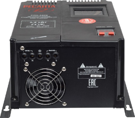 Стабилизатор напряжения РЕСАНТА СПН-5400 по цене 12 190 руб. купить в Воронеже.