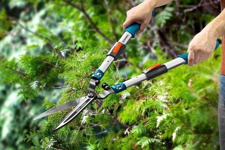 FH-800T кусторез с коваными лезвиями, телескопический, с алюминиевыми рукоятками, 630-800мм, GRINDA PROLine по цене 4 330 руб. купить в Воронеже.