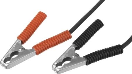 Пусковые провода 300 А, 2.5 м, морозостойкие, в пакете, СИБИН по цене 1 300 руб. купить в Воронеже.