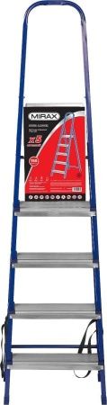 Стальная стремянка MIRAX 5 ступеней, 101 см по цене 3 370 руб. купить в Воронеже. Стальная стремянка MIRAX 5 ступеней, 101 см по цене 3 370 руб. купить в Воронеже.