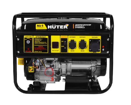 Портативный бензогенератор HUTER DY8000LX по цене 53 690 руб. купить в Воронеже.