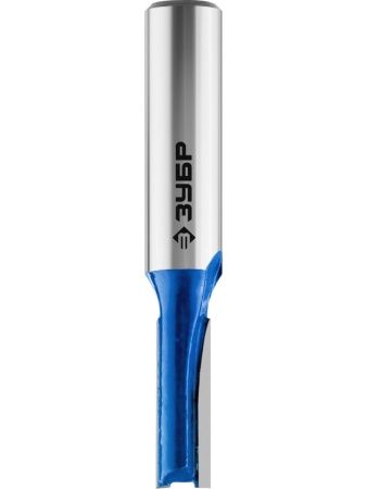 ЗУБР 6 x 16 мм, хвостовик 8 мм, фреза пазовая прямая, Профессионал (28753-6-16) по цене 310 руб. купить в Воронеже.