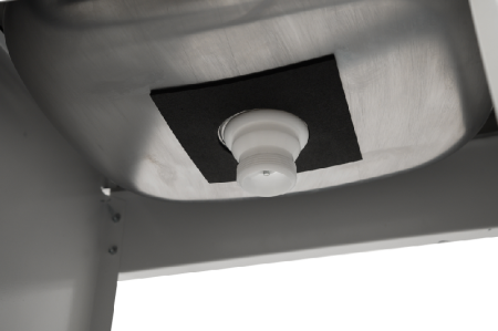 Умывальник дачный с подогревом "Люкс" ВИХРЬ, нержавейка, белый по цене 6 290 руб. купить в Воронеже.