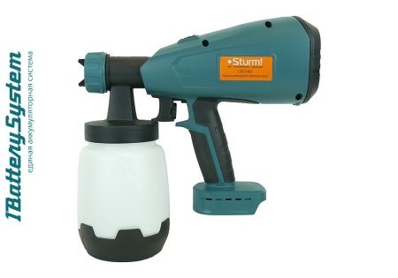 Аккумуляторный краскопульт Sturm! CSG1801 1BatterySystem по цене 5 090 руб. купить в Воронеже.