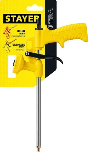STAYER ULTRA пистолет для монтажной пены, нейлоновый корпус