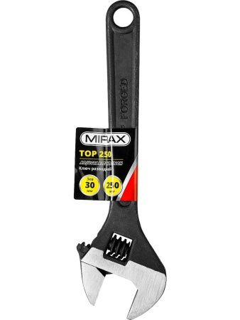 MIRAX TOP, 250/30 мм, разводной ключ (27250-25) по цене 720 руб. купить в Воронеже.