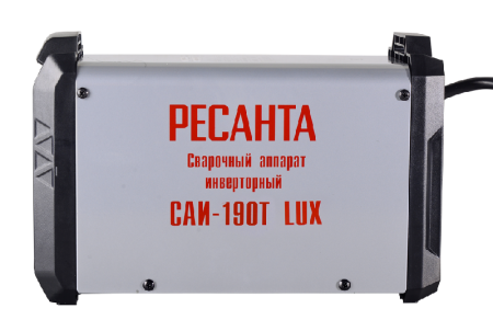 Сварочный аппарат инверторный Ресанта САИ-190Т LUX по цене 9 490 руб. купить в Воронеже.