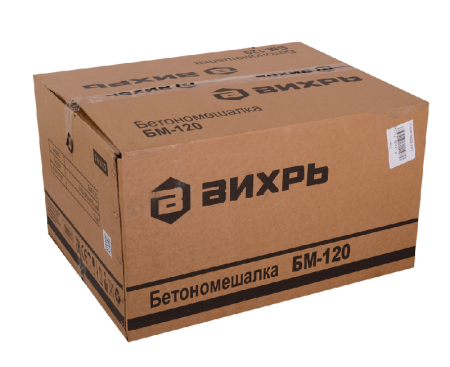 Бетономешалка ВИХРЬ БМ-120 по цене 18 290 руб. купить в Воронеже.