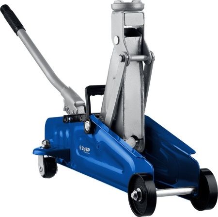 ЗУБР Т-30, 2 т, 135 - 330 мм, подкатной гидравлический домкрат, Профессионал (43053-2) по цене 3 640 руб. купить в Воронеже.