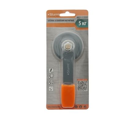 Клемма заземления магнитная, 500А, d 86mm Sturm! по цене 890 руб. купить в Воронеже.