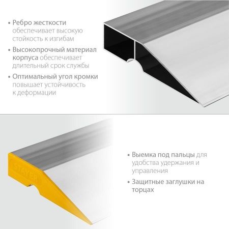 Правило STABIL, 2 м, STAYER Professional 10723-2.0 по цене 1 150 руб. купить в Воронеже.