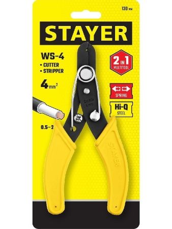 STAYER WS, 0.75 – 2.5 мм2, стриппер для снятия изоляции (23338-13)