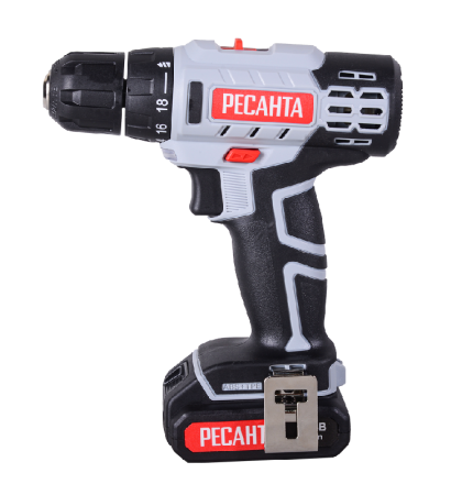 Дрель-шуруповерт аккумуляторная Ресанта ДА-14-2Л по цене 3 490 руб. купить в Воронеже.