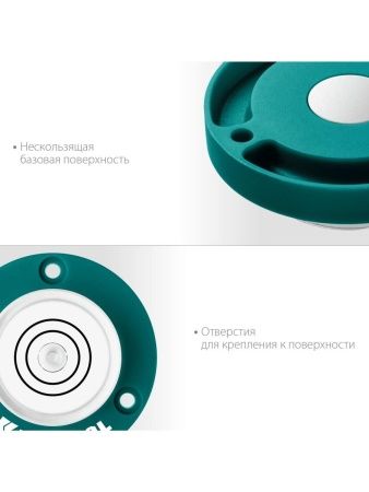 KRAFTOOL BULL'S EYE (БЫЧИЙ ГЛАЗ), d 49 мм, поверхностный магнитный уровень (34789) по цене 480 руб. купить в Воронеже.