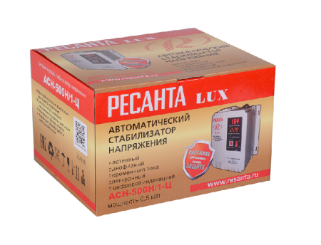Стабилизатор Ресанта АСН-500Н/1-Ц LUX по цене 4 290 руб. купить в Воронеже.