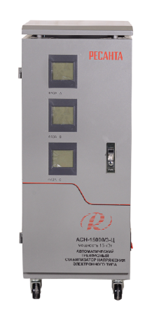 Стабилизатор напряжения РЕСАНТА АСН-15000/3-Ц по цене 49 890 руб. купить в Воронеже.