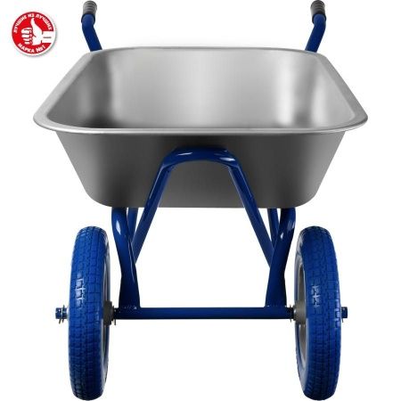 Строительная двухколесная тачка ЗУБР ПТ-300 110 л 240 кг по цене 7 500 руб. купить в Воронеже.