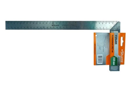 Угольник 350мм, стальной, оцинкованный, Sturm! по цене 450 руб. купить в Воронеже.