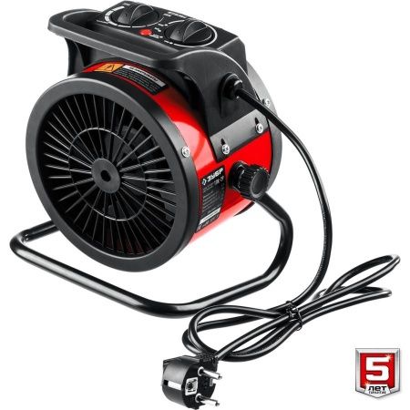 Электрическая тепловая пушка ЗУБР, 2 кВт, МКН, ТПК-2Р по цене 2 210 руб. купить в Воронеже.