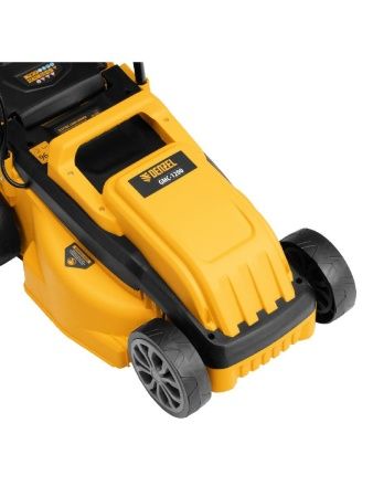 Газонокосилка электрическая GMC-1200, шир.,32см, 1200 Вт, 3 уров., травосб. 30 л Denzel по цене 8 550 руб. купить в Воронеже.