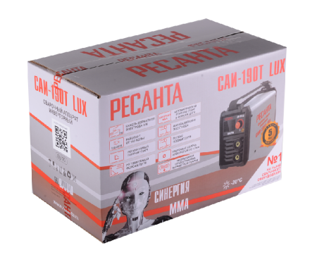 Сварочный аппарат инверторный Ресанта САИ-190Т LUX по цене 9 490 руб. купить в Воронеже.