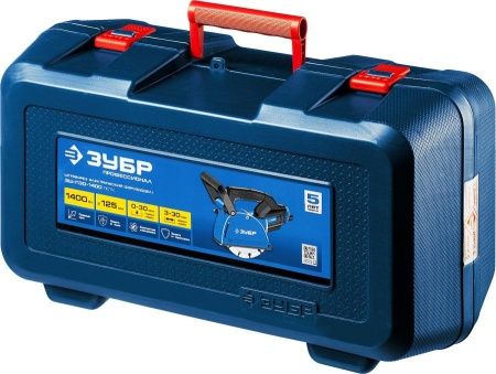 Штроборез (бороздодел), ЗУБР ЗШ-П30-1400 ПСТК, макс. глуб. 30 мм, 125 мм, подключ. пылесоса, плавн пуск, защита от перегрузки, 1400 Вт, кейс по цене 12 560 руб. купить в Воронеже.