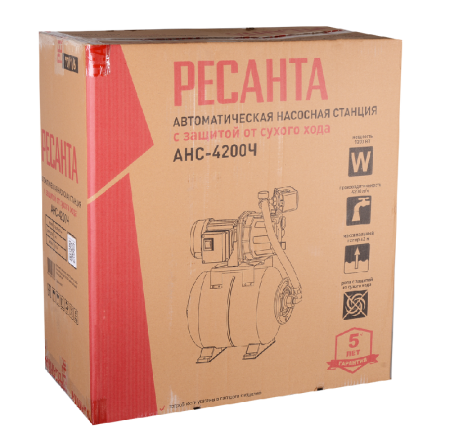 Автономная насосная станция Ресанта АНС-4200Ч по цене 15 190 руб. купить в Воронеже.