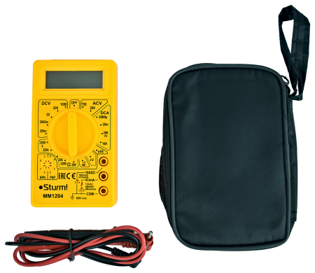 Мультиметр цифровой, Sturm! по цене 740 руб. купить в Воронеже.