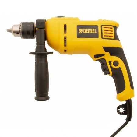 Дрель ударная ID-750, 750 Вт, 0-3000 об/мин, 48000 уд/мин Denzel по цене 4 740 руб. купить в Воронеже.
