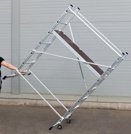 Алюминиевая вышка-тура СИБИН, 3 метра по цене 20 900 руб. купить в Воронеже.