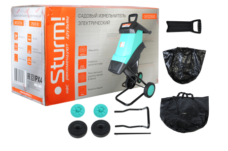 Садовый измельчитель Sturm! GES2550 по цене  купить в Воронеже.