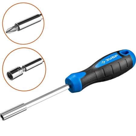 ЗУБР Профессионал-Б16 набор: отвертка-битодержатель с насадками 16 шт по цене 650 руб. купить в Воронеже.