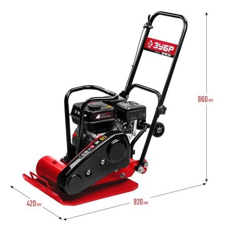 ГРУНТ-15 виброплита бензиновая, 15 кН, ЗУБР по цене 57 640 руб. купить в Воронеже.