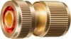 GRINDA PROLine BC-12A, 1/2″, с автостопом, соединитель быстросъёмный для шланга, из латуни