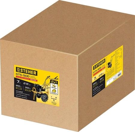 STEHER 7 л.с., мотоблок с ВОМ (GTS-500) по цене 44 920 руб. купить в Воронеже.