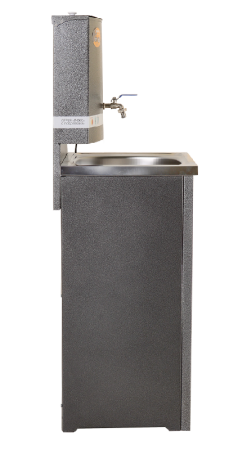 Умывальник дачный с подогревом "Люкс" ВИХРЬ, нержавейка, серебристый по цене 6 490 руб. купить в Воронеже.