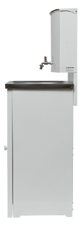 Умывальник дачный без подогрева "Люкс" ВИХРЬ, нержавейка, белый по цене 6 190 руб. купить в Воронеже.