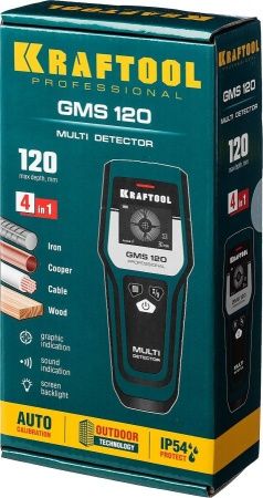 KRAFTOOL детектор универсальный GMS 120 по цене 4 690 руб. купить в Воронеже.