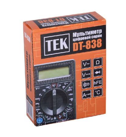 Мультиметр DT838 по цене 626 руб. купить в Воронеже.