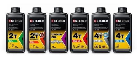 STEHER 2T-M минеральное масло для 2-тактных двигателей, 1 л по цене  купить в Воронеже.