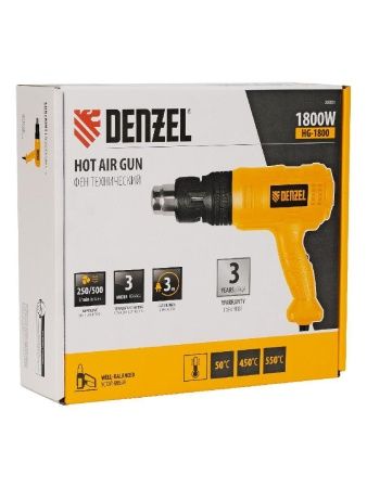 Фен технический HG-1800, 1800 Вт, 3 режима Denzel по цене 3 100 руб. купить в Воронеже.