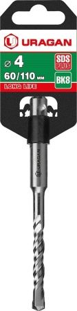 URAGAN 4 х 110 мм, SDS-plus бур (29311-110-04) по цене 84 руб. купить в Воронеже.