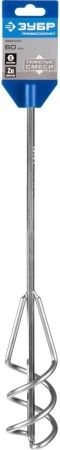 Миксер ЗУБР ″Профессионал″ для песчано-гравийных смесей, шестигранный хвостовик, оцинкованный, на подвеске, 60х400мм по цене 424 руб. купить в Воронеже.