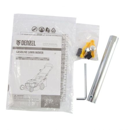 Газонокосилка бензиновая GLD-420, 146 см3, ширина 42 см, 40 л Denzel по цене 30 280 руб. купить в Воронеже.